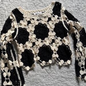 Crochet Floral Croptop
